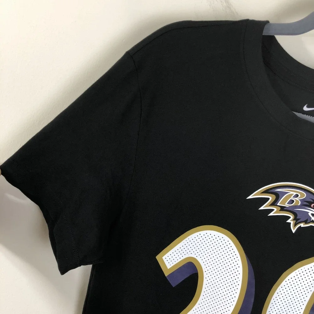 Nike Baltimore Ravens Earl Thomas #29 T-shirt Jersey Men's Sz M Black Football